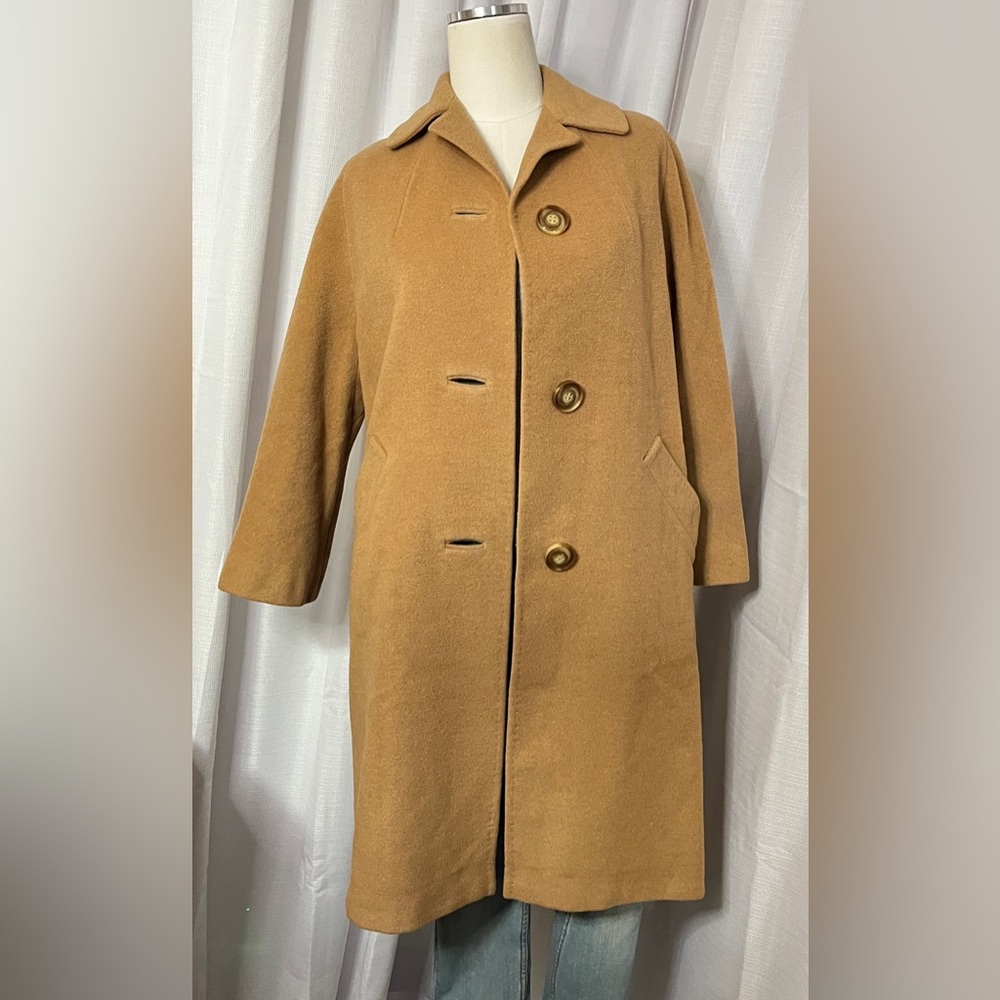 Vintage J.J O’Donnell 100% Camel Hair Jacket